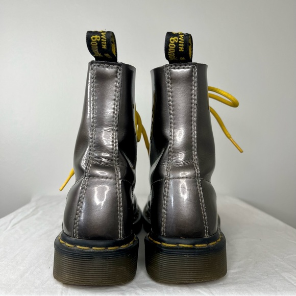 Dr. Marten’s Patent Lace Up Boots - Picture 3 of 7